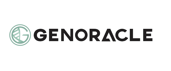 A black and white logo of the company, lenorace.